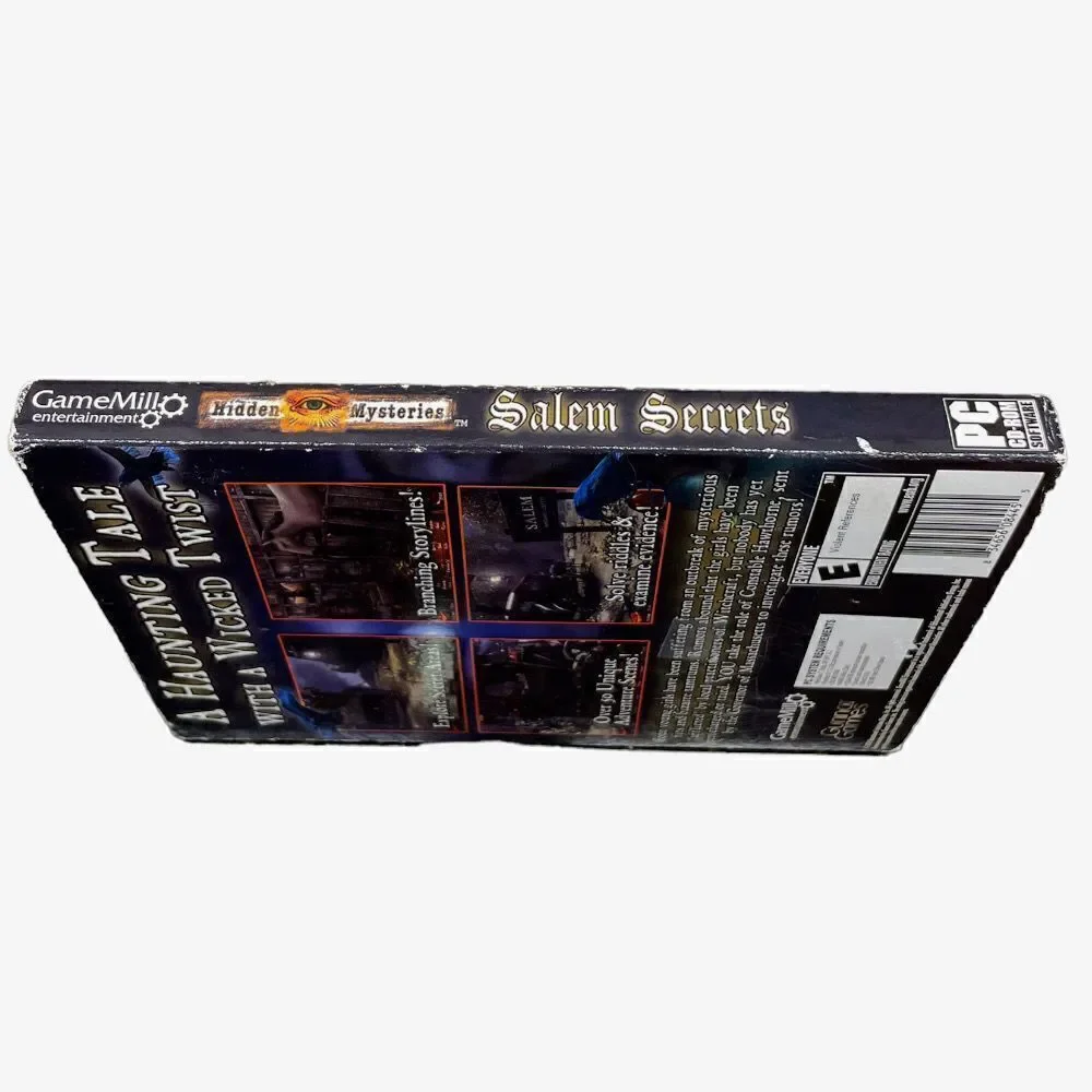 HIDDEN Mysteries: Salem Secrets Witch Trials of 1692 2010 PC Video Game